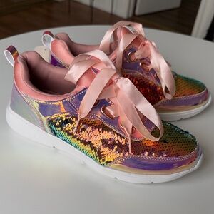 Colorful Sequin Sneakers